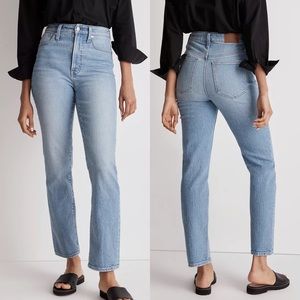 MADEWELL | The Perfect Vintage Jean High Rise Mom Denim Jean Pants